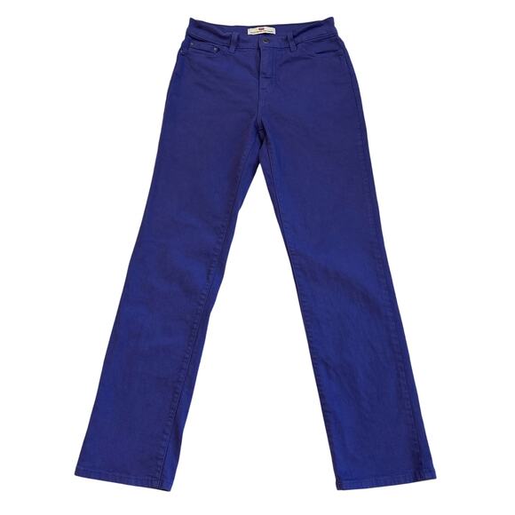 Levis 512 Jeans Womens Size 10 M Purple Slim Fit Tapered Leg Stretch Denim Y2K - Picture 1 of 11